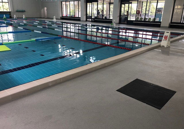 epoxy flooring community spaces